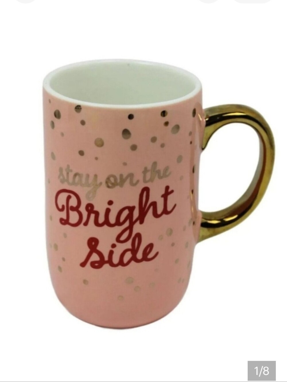 "Stay on the Bright Side" Large 20 Oz Coffee Mug Cup by Modern Expressions